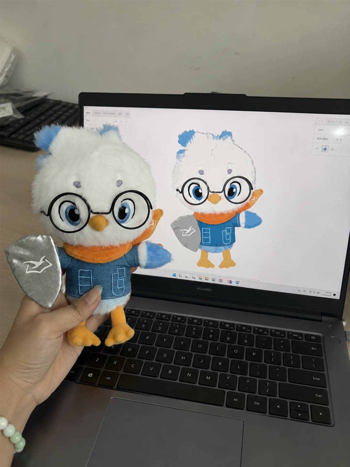 Custom character plush - customer case 2