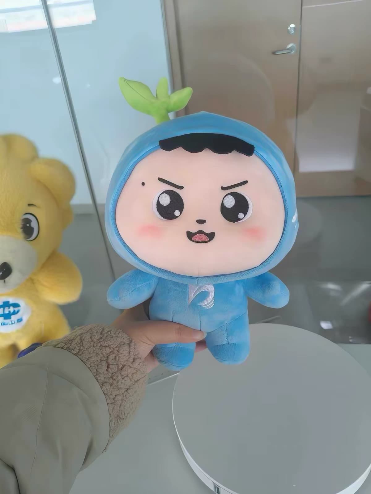 Custom character plush toy for client project