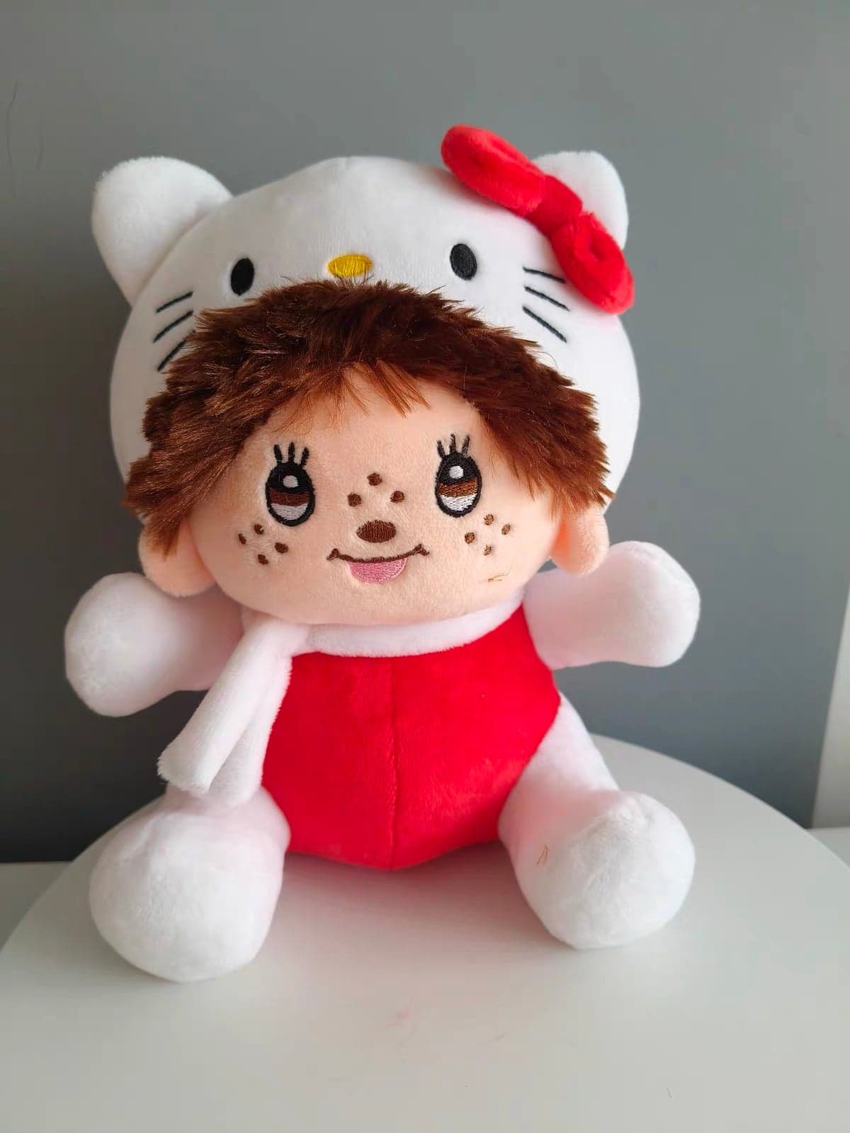 Branded stuffed animal for retail distribution