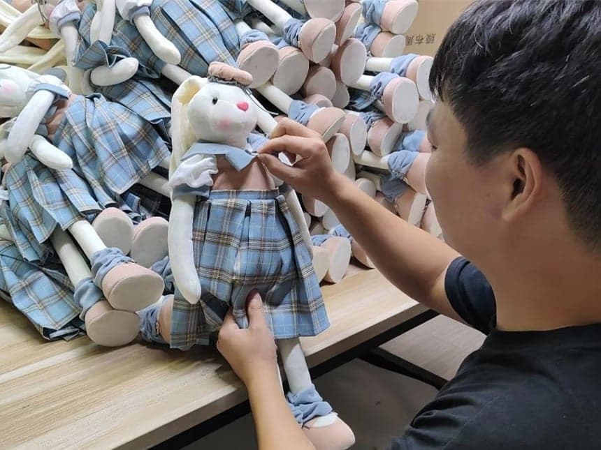QC Inspection — StarDream Toys plush toy factory in Shenzhen