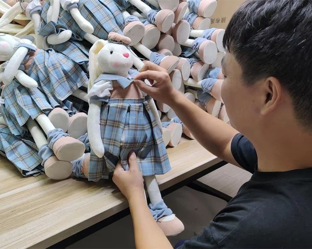 Quality Control — StarDream Toys plush toy factory